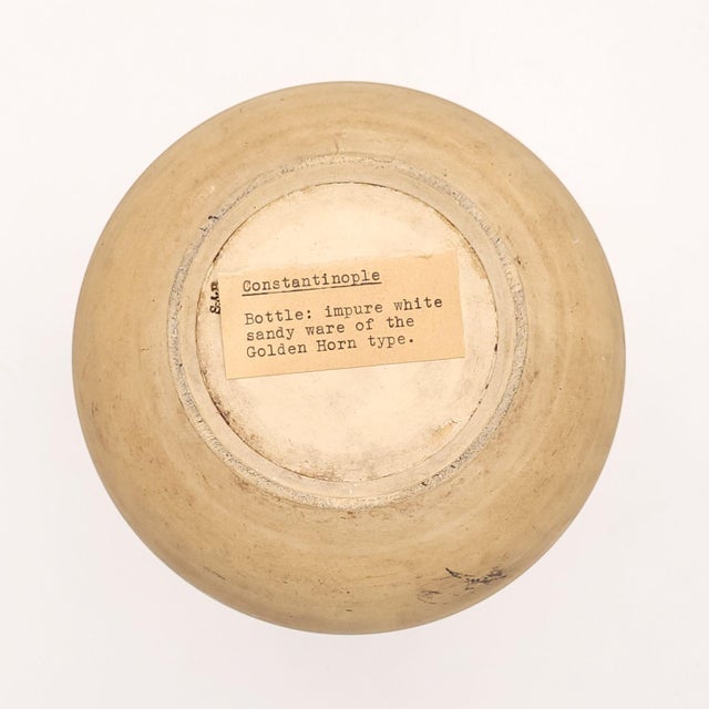 Beige Iznik Wine Bottle, Turkey, 16th/17th Century For Sale - Image 8 of 8