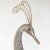 Hollywood Regency Hollywood Regency Brass Wall Sculpture Silver Heron Bird by Curtis Jere for Artisan House, 1987 For Sale - Image 3 of 8