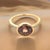 Natural Zircon Diamond Ring Size 6.5 14k Y Gold 3.52 TCW Certified For Sale - Image 12 of 18