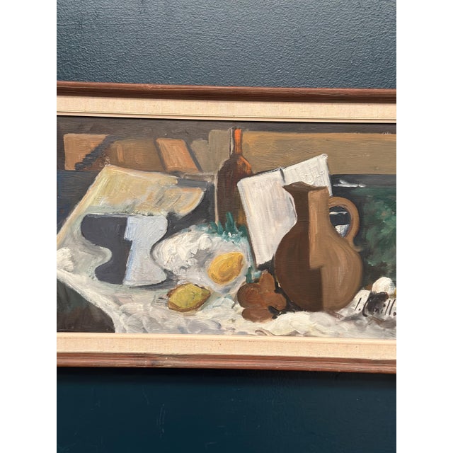 Inge Camill, Still Life, 1960s, Oil on Canvas, Framed For Sale - Image 4 of 14