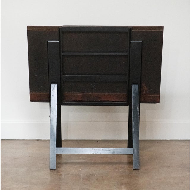 English Art Folio Stand by Bunyard of London From the Edwardian Era For Sale - Image 11 of 12