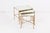 Hollywood Regency Nesting Tables with Mirrors by Maison Baguès, France, Set of 3 For Sale - Image 3 of 18