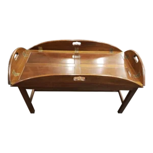 Mid 20th Century Wooden Butler Tray Table