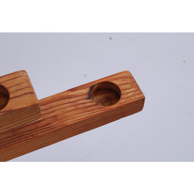 Large Pine Candleholder by Bertil Johansson, 1960s For Sale - Image 15 of 18