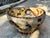 Sculpture Materials Vintage Mosaic Cement and Tile Pedestal Bowl For Sale - Image 7 of 8