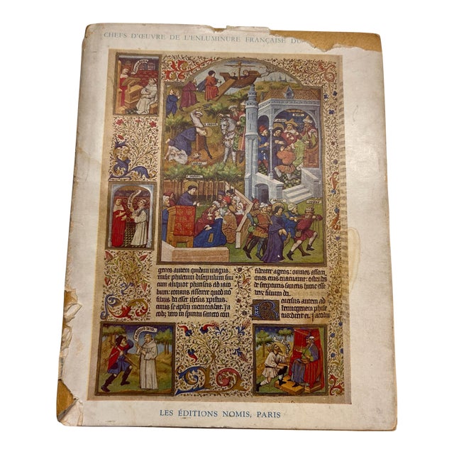 1952 French Manuscript Book For Sale