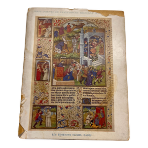 1952 French Manuscript Book