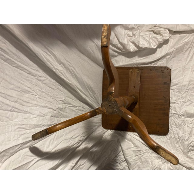 American Federal Birch Candlestand, Circa 1800 For Sale - Image 6 of 12