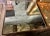 Metal Side Table Wrought Iron With Mirrored Glass For Sale - Image 7 of 7