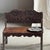 Mini Bench with Carved Backrest, 1980s For Sale - Image 17 of 18