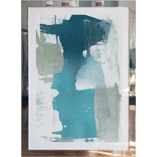 Framed "Sea Glass No. 5" Print For Sale