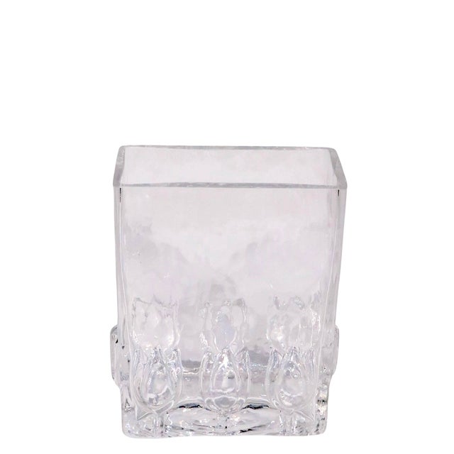 Transparent Ab Kosta Sea Glasbruck Vase by Renate Stock Made in Sweden C. 1960's For Sale - Image 8 of 10