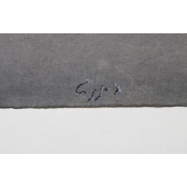 Target in Square, Shlomo Cassos Collage on Paper For Sale - Image 4 of 4