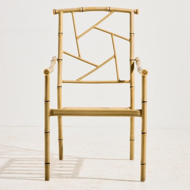 2000 - 2009 Vintage Garden Armchair in Metal, 2000s For Sale - Image 5 of 14