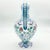 Ceramic Handmade Ceramic Pitcher Vase (30cm) Traditional “Ewer” Form with Handle – Colorful Floral Pattern & Geometric Neck Border For Sale - Image 7 of 10