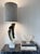 1960s 1960s Laurel Lamp Company Sculptural Table Lamp With Custom Bisson Bruneel Shade For Sale - Image 5 of 15