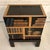 Chinoiserie Vintage Chinese Trompe-L’Oeil Lacquered Lidded Chest on Stand For Sale - Image 3 of 16