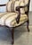 Flexsteel French Upholstered Fauteuil Armchair For Sale - Image 9 of 10