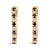 Indulge in the elegant harmony of brilliant blue sapphires and dazzling diamonds with these exquisite huggy hoop earrings,...