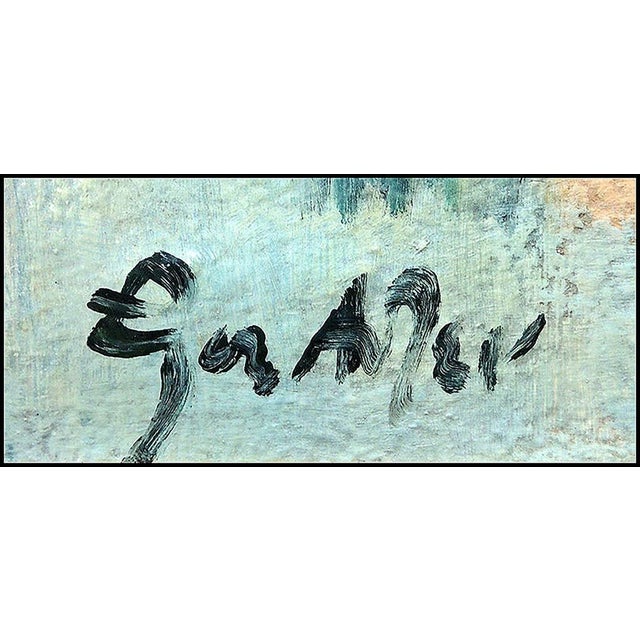 Abstract Mid 20th Century Urban Portrait, Egon Adler For Sale - Image 3 of 5