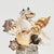 Pair of Seashell Sculptures on Wood Bases For Sale - Image 12 of 13