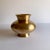 Boho Chic Vintage Brass Vase For Sale - Image 3 of 5