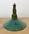 Industrial Green Enamel Military Pendant Lamp with Cast Aluminium Top, 1960s For Sale - Image 12 of 18