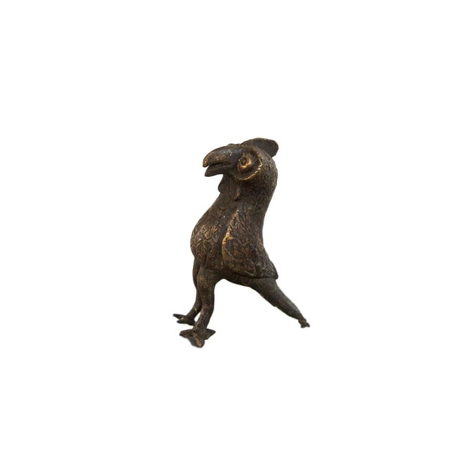 Metal Copper Vintage African Bird For Sale - Image 7 of 7