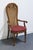 BERNHARDT FURNITURE Solid Walnut French Provincial Cane Back Dining Arm Chair 44.5" High 24" Wide 22" Deep Seat: 19" High...