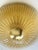Mid-Century Modern Venetian Lens Amber “Graniglia” Murano Glass Flush Mount For Sale - Image 3 of 6