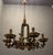 Large Vintage Italian Tole Chandelier, 1940s For Sale - Image 11 of 16