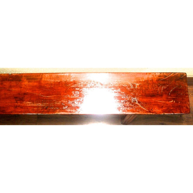 Antique Chinese Ming Bench 5660, Zelkova Wood, Circa 1800-1849 For Sale - Image 11 of 11