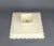 Vintage Italian Porcelain Cake Pastry Display Pedestal Stand Seashell Scalloped Edge and Hand-Painted Strawberries Made in Italy For Sale - Image 9 of 12