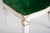 Green 1980s Set of 10 Emerald Green Velvet Dining Chairs Attr. Marge Carson For Sale - Image 8 of 11