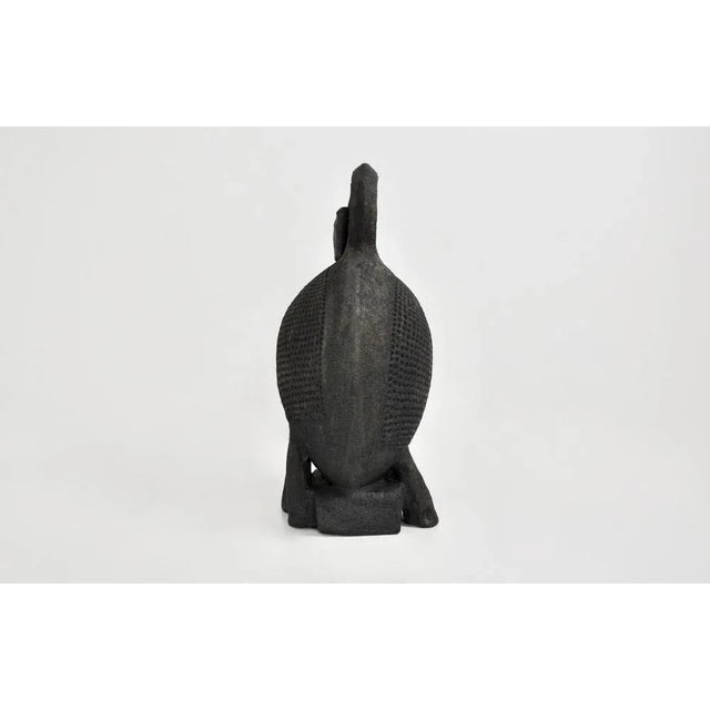 Dominique Pouchain, Owl, 1990s, Ceramic, in Good conditions. Designed 1990 to 1999 This piece has an attribution mark, I...