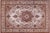 Beige Vintage Retro No Pile Beige/Red Wool Rug - 8'3'' X 11'1'' For Sale - Image 8 of 10