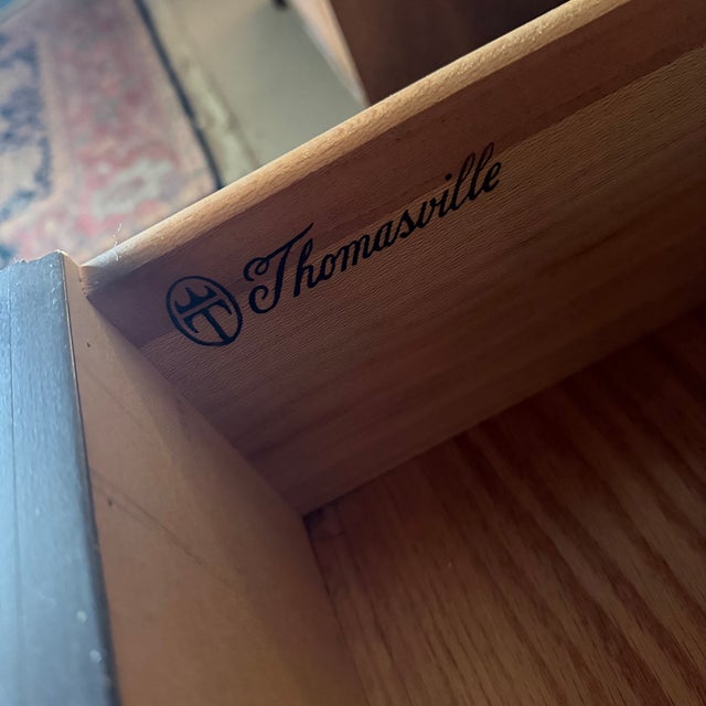 Vintage Gentleman's Chest of Drawers by Thomasville Furniture For Sale - Image 10 of 10