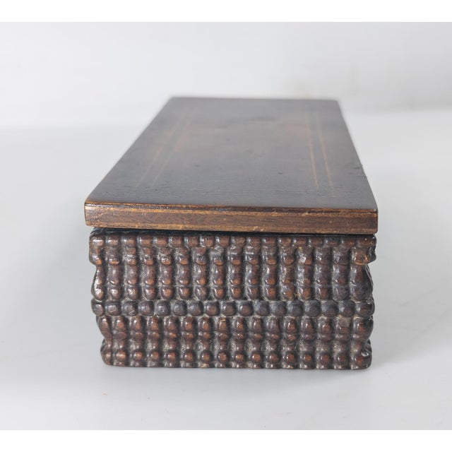 19th or 20th Century Folk Art Box, Possibly Black Forest German For Sale In New York - Image 6 of 12