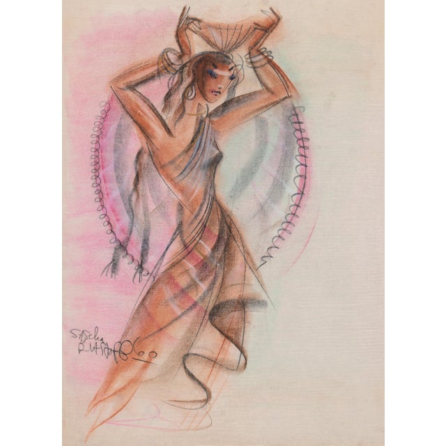 'Muse' by Sascha Brastoff, 1960, Mid-Century Modern, Dalzell Hatfield, Cleveland Ballet, Syracuse Museum For Sale