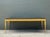 Mid-Century Modern Vintage Gilt Metal and Stone Cocktail Table For Sale - Image 3 of 10