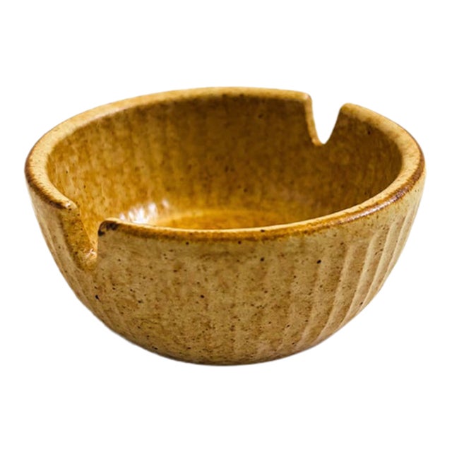 Vintage Pottery Craft Ashtray For Sale