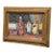 Large Vintage Signed “Chami” Orientalist Oil Painting in Gilt Frame For Sale