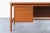 Mid-Century Modern 1960s Danish Modern Executive Teak Desk by Arne Vodder for h.p. Hansen For Sale - Image 3 of 12