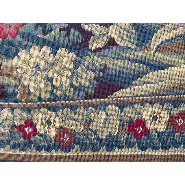 Aubusson Style French Tapestry For Sale - Image 9 of 18