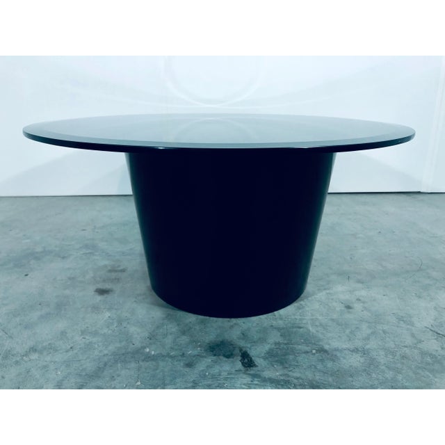 Design Institute of America Post Modern Cantilevered Coffee Table For Sale In Miami - Image 6 of 12