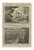 Pieter Mortier, Heliodorus Scourged and Armies in the Sky Over Jerusalem, 1700, Engraving For Sale