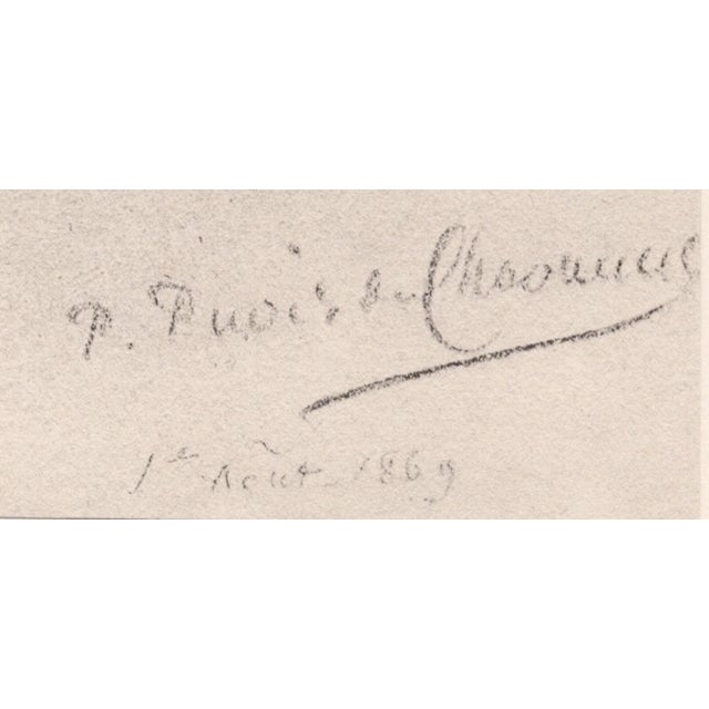 Late 19th Century Pierre Puvis de Chavannes, L'Espérance, Lithograph on Paper For Sale - Image 5 of 10