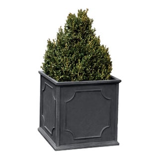 Small Cumberland Square Planter, Lead Lite For Sale