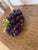 Mid-Century Modern Lovely Vintage Mid-Century Modern Royal Purple Lucite Acrylic Grape Cluster Centerpiece For Sale - Image 3 of 12