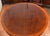 Wood 1940 English Chippendale Style Mahogany Accent Center Round Table For Sale - Image 7 of 11